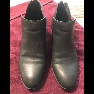 Size 8 B.O.C. Black booties worn once.